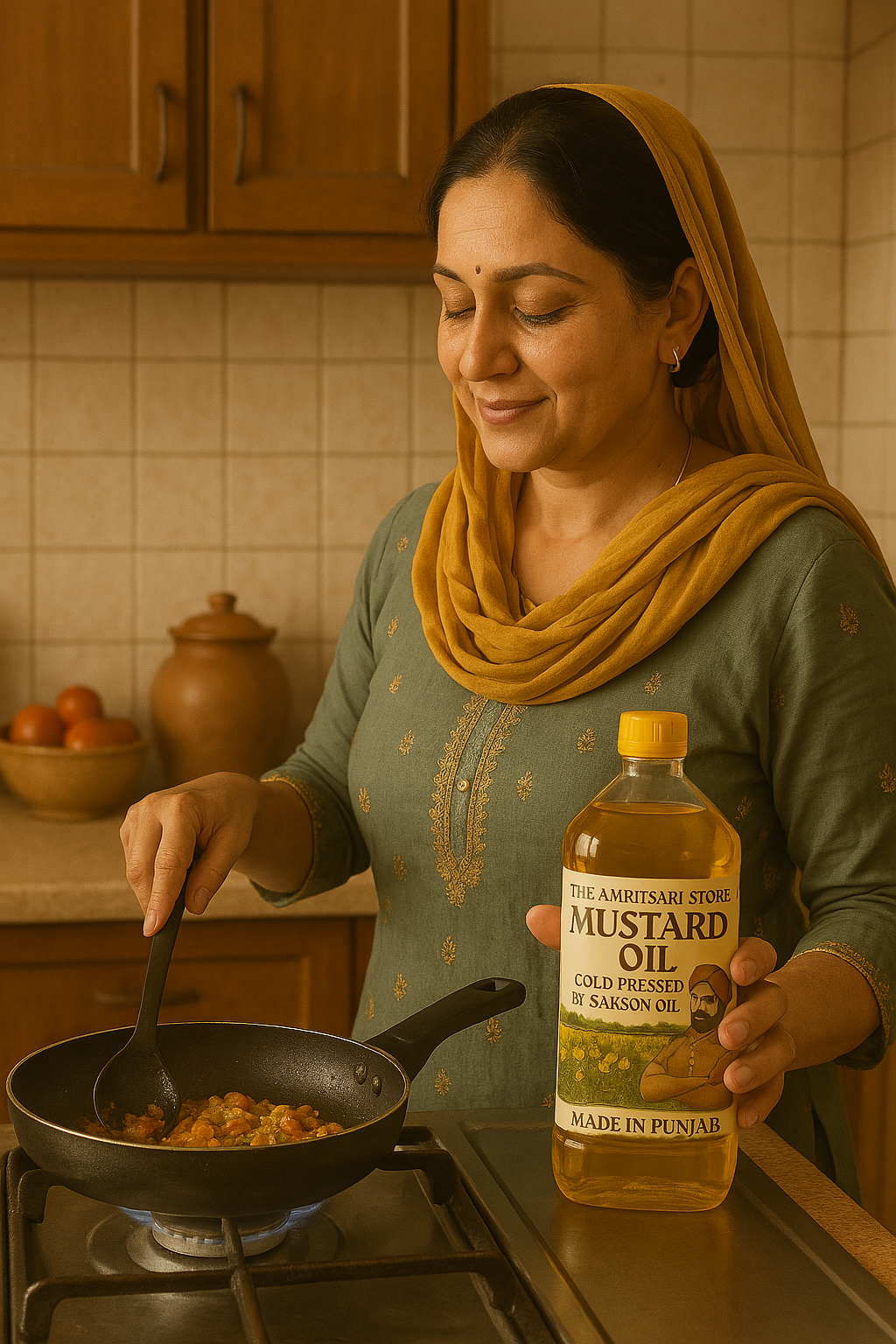 Kachi Ghani Mustard Oil | Pure, Unrefined Sarso Oil