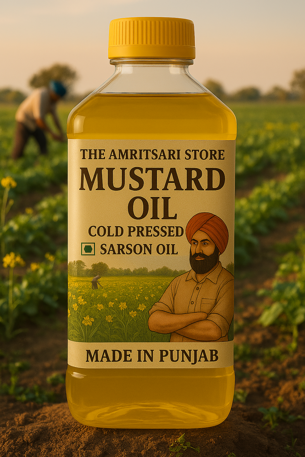 Kachi Ghani Mustard Oil | Pure, Unrefined Sarso Oil