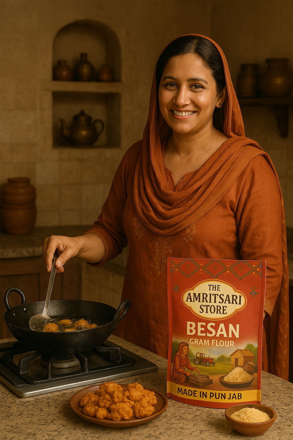 Amritsari Chana Dal Fine Besan (Gram Flour)