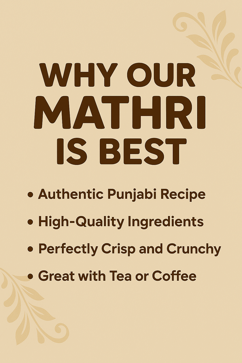 Aata Matri | Crispy, Crunchy & Made in Punjab