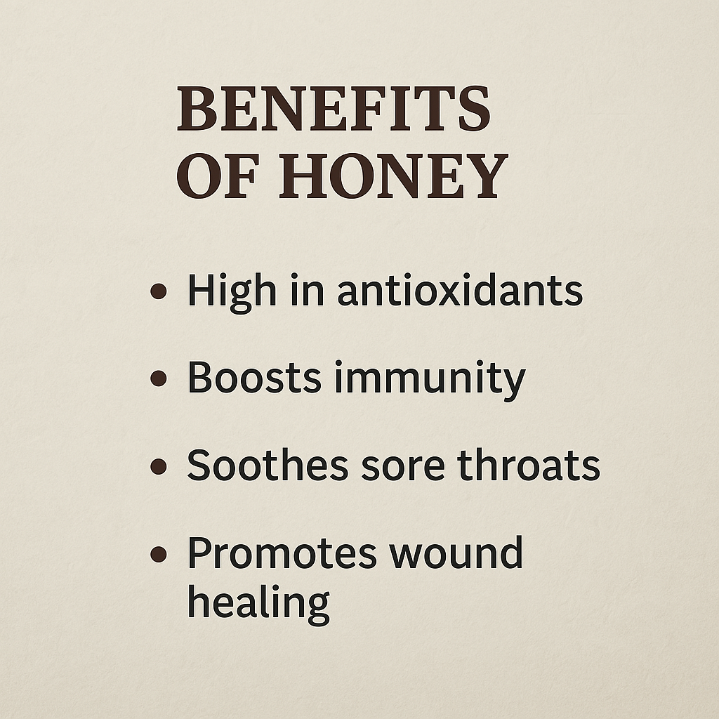 Pure Honey – 100% Pure, No Added Sugar or Adulteration