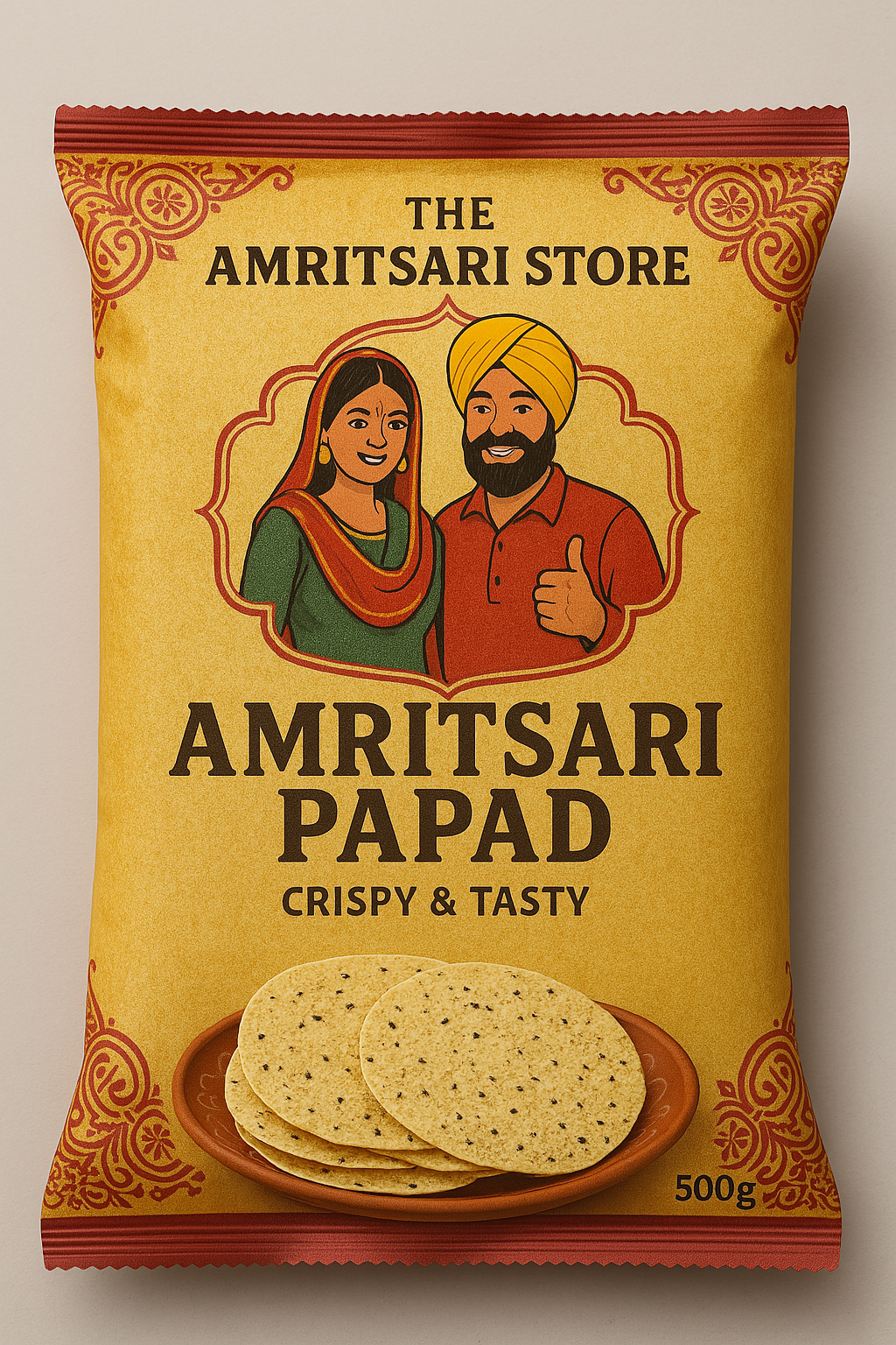 Amritsari Papad - A Crunchy Delight from the Heart of Punjab
