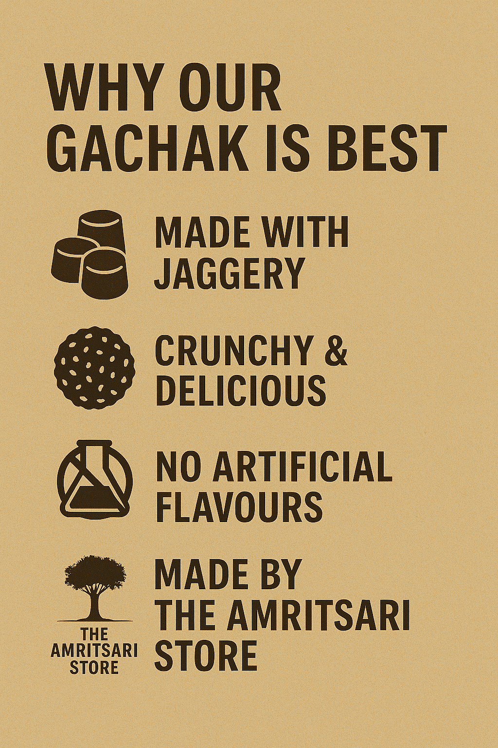 Moongfali Gachak | Peanuts Jaggery Bars