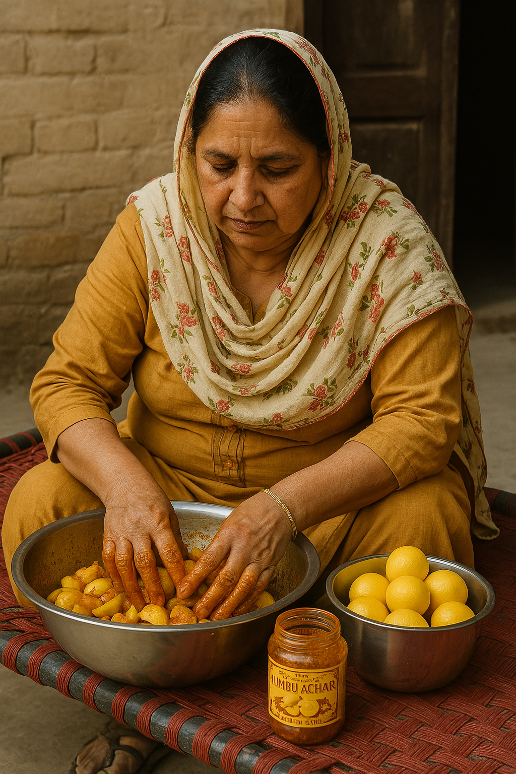 Punjabi Nimbu Achaar | Homemade Lemon Pickle | Traditional Taste of Punjab