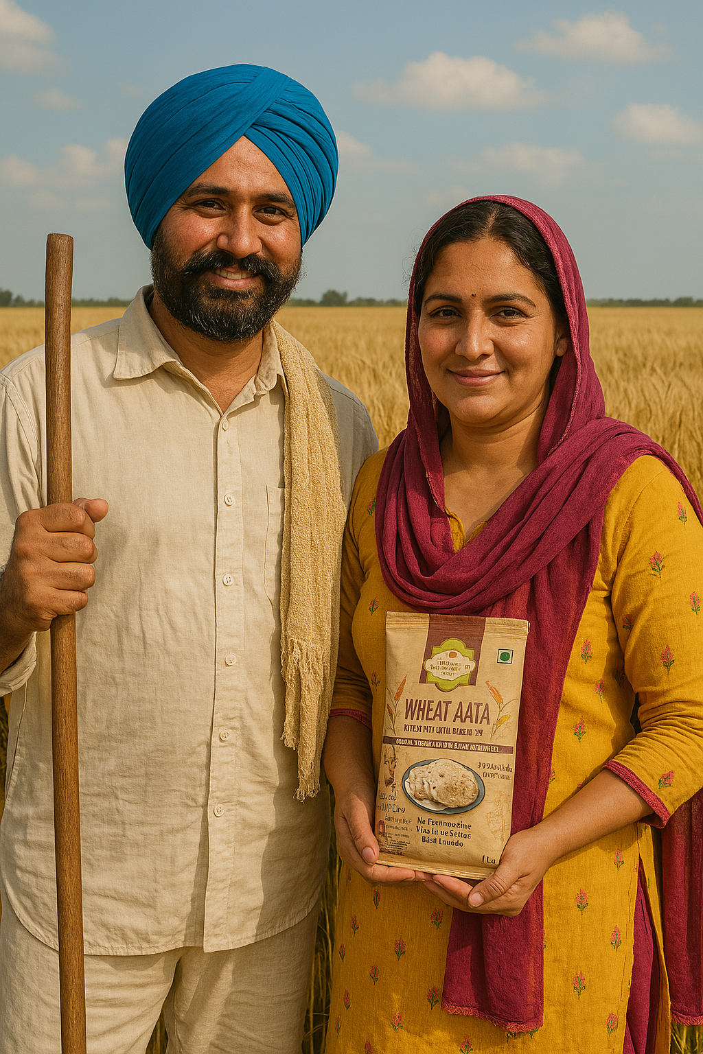 Punjabi Kanak Aata - 100% Pure Wheat Flour