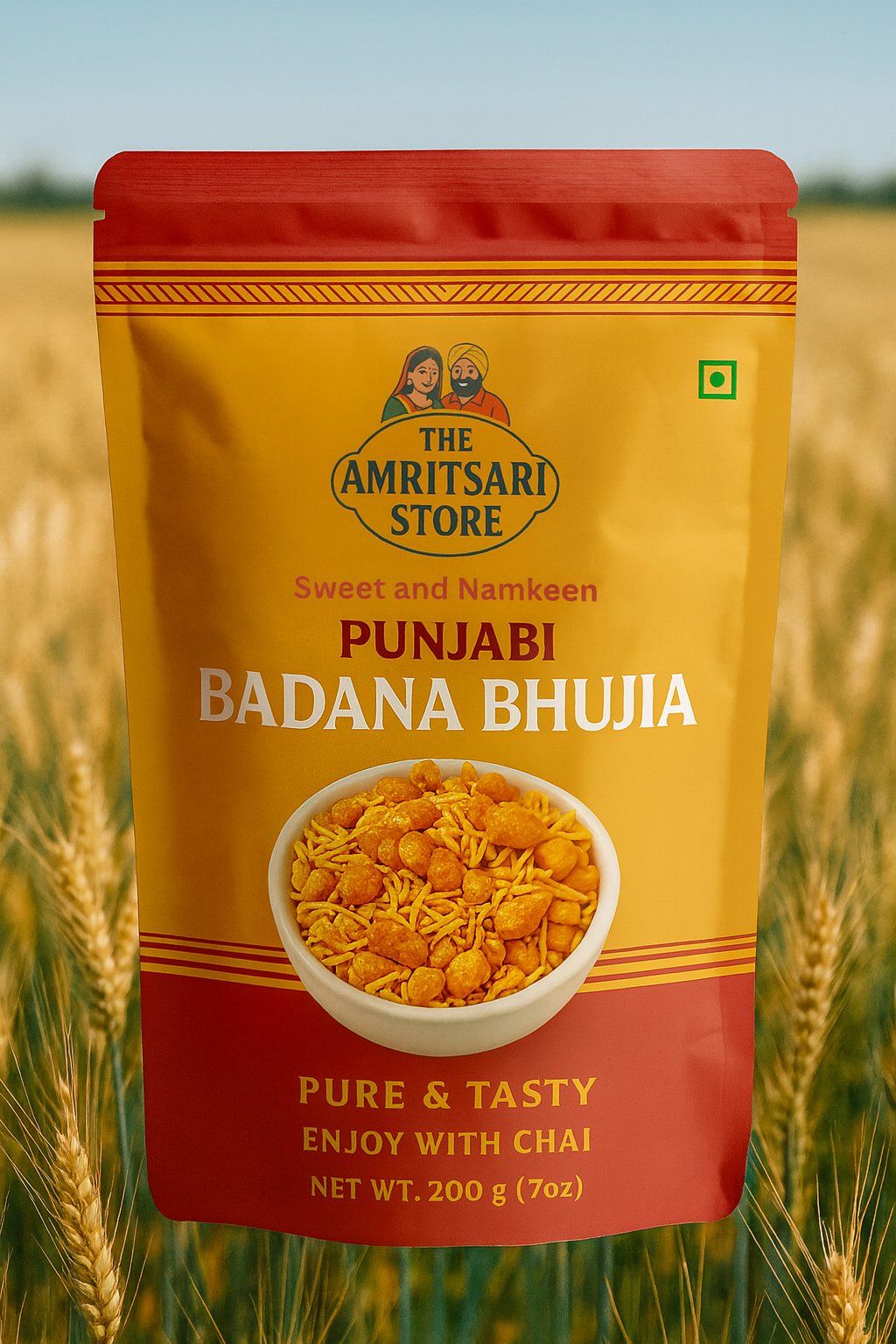 Amritsari Badana Bhujia – Spicy & Crispy Punjabi Snack