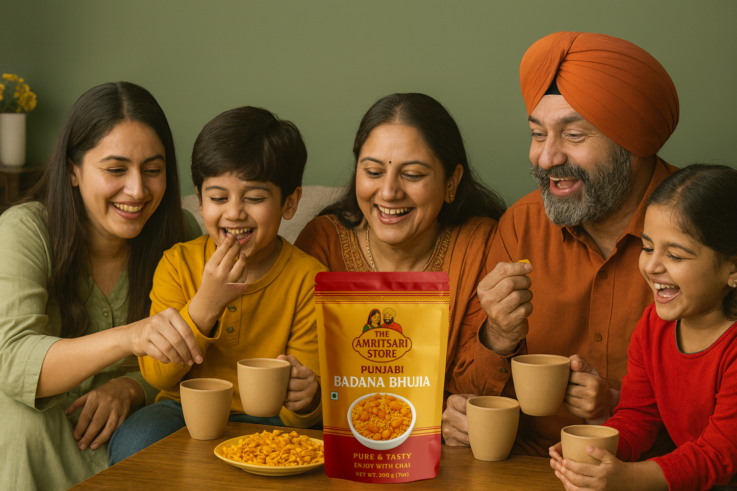 Amritsari Badana Bhujia – Spicy & Crispy Punjabi Snack