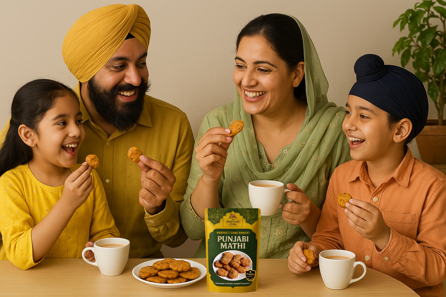 Punjabi Mathi – Traditional Homemade Punjabi Snack | Crispy, Flaky & Made in Punjab