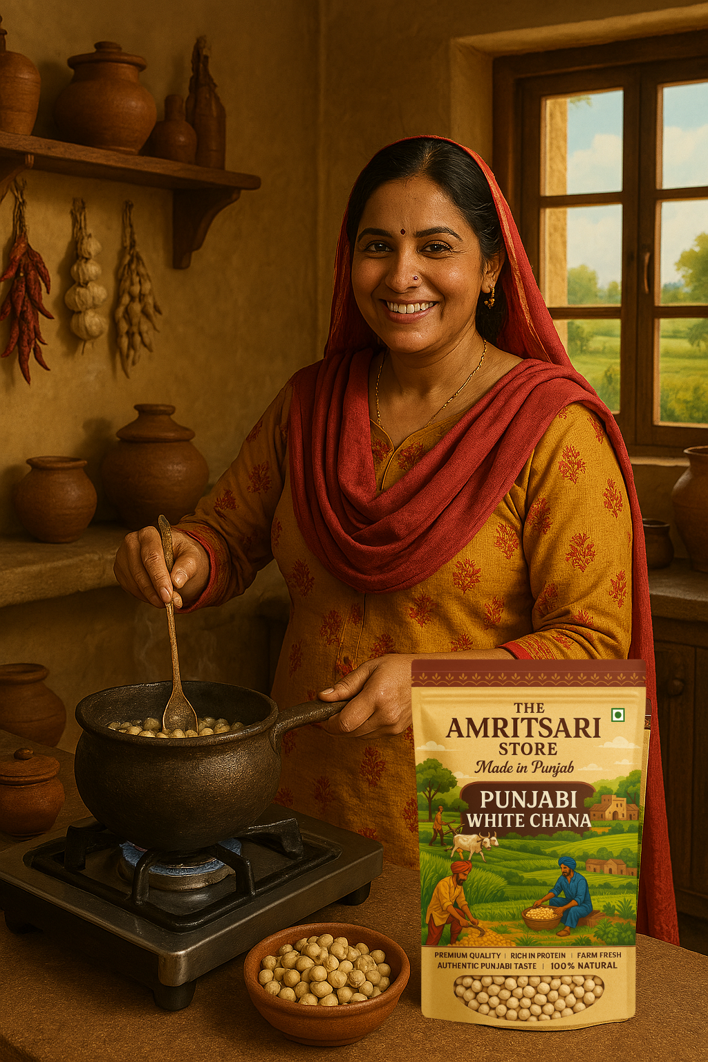 Punjabi Chhole | Naturally Rich in Protein & Cholesterol free