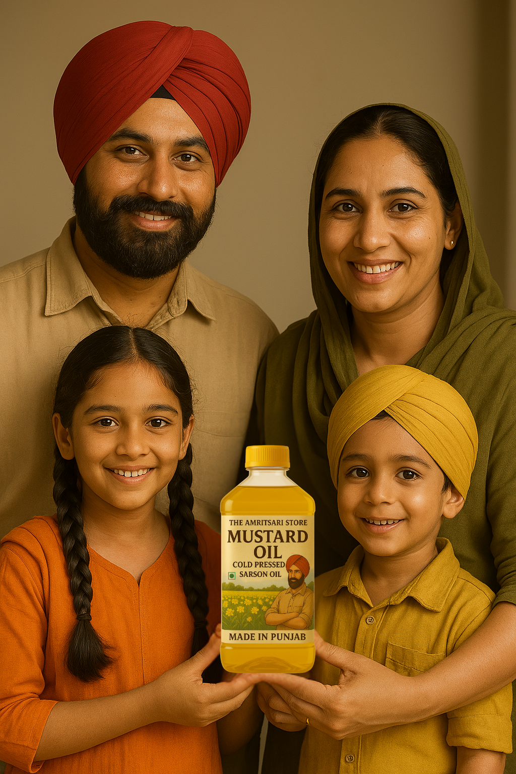 Kachi Ghani Mustard Oil | Pure, Unrefined Sarso Oil