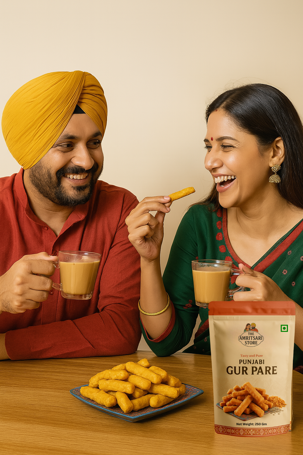 Punjabi Gur Pare | Sweetened with Pure Jaggery