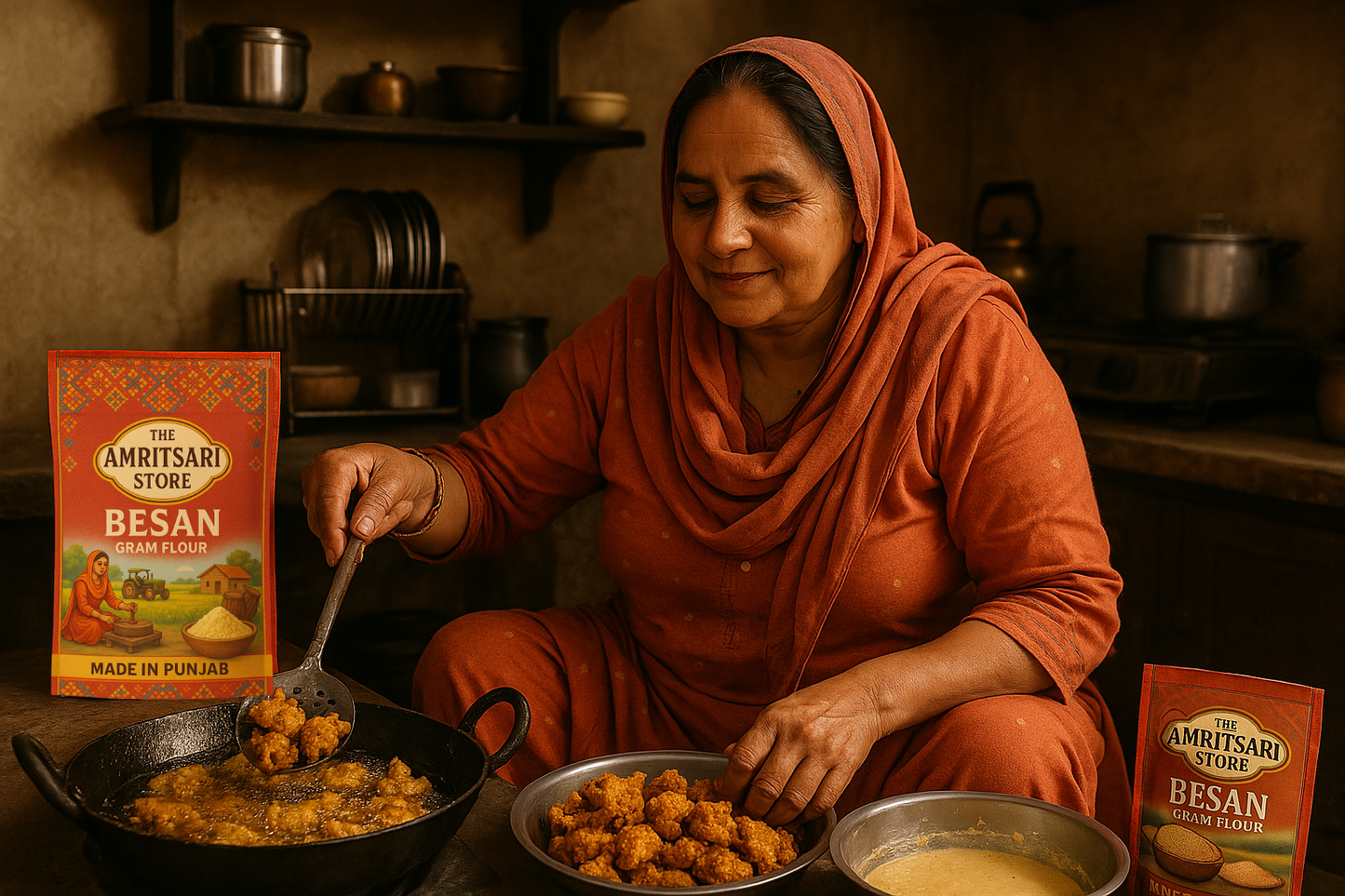 Amritsari Chana Dal Fine Besan (Gram Flour)