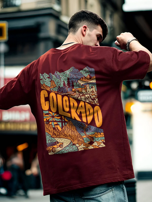 Colorado Oversized T-Shirt – Casual Comfort with Bold Appeal