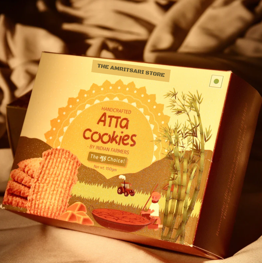 Punjabi Aata Cookies | Crunchy, Nutritious & Homemade