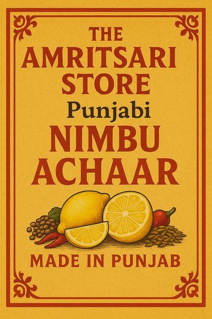 Punjabi Nimbu Achaar | Homemade Lemon Pickle | Traditional Taste of Punjab