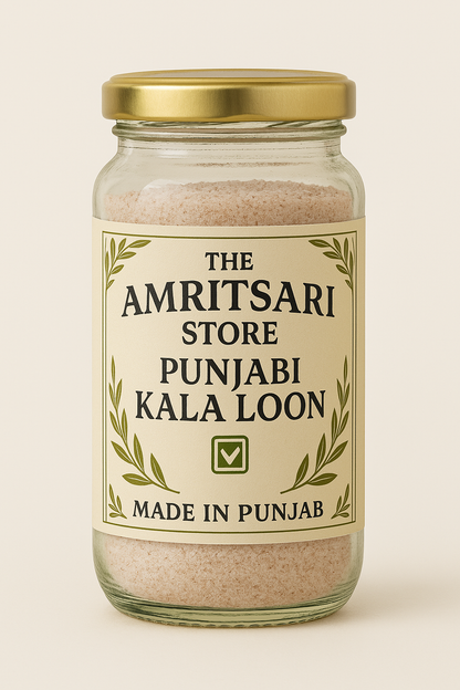 Punjabi Kala Loon – Natural Black Salt from Punjab