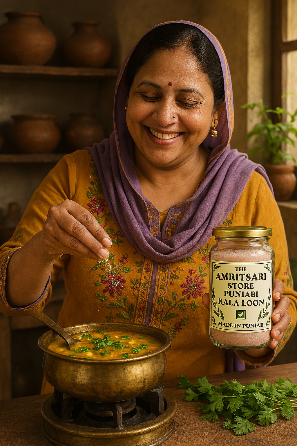 Punjabi Kala Loon – Natural Black Salt from Punjab