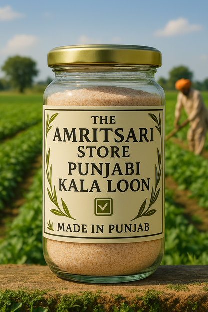 Punjabi Kala Loon – Natural Black Salt from Punjab