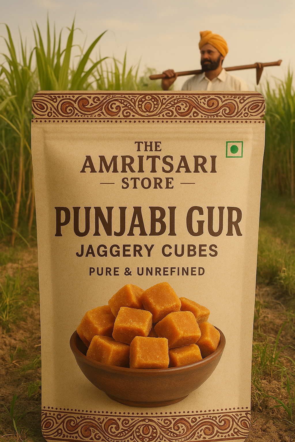 Pure Punjabi Gur | Natural Jaggery from the Heart of Punjab