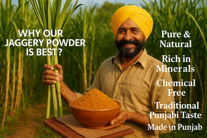 Jaggery Powder |  Fresh, Pure & Made in Punjab