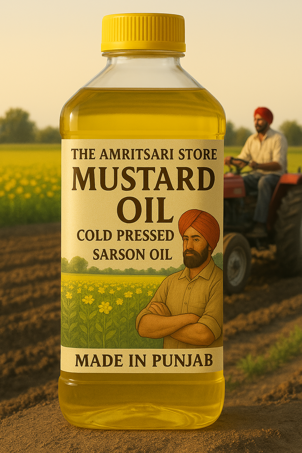 Kachi Ghani Mustard Oil | Pure, Unrefined Sarso Oil