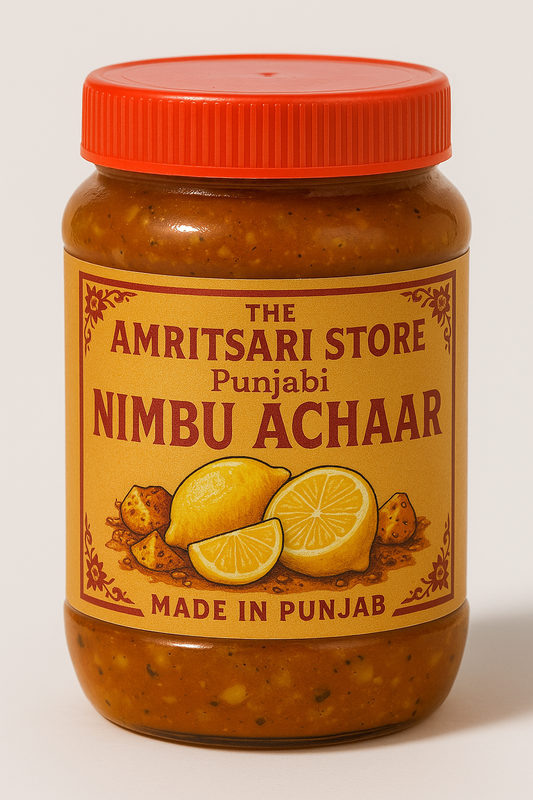 Punjabi Nimbu Achaar | Homemade Lemon Pickle | Traditional Taste of Punjab