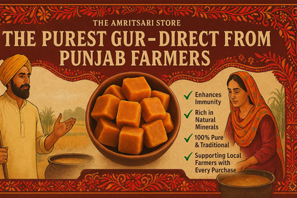 Pure Punjabi Gur | Natural Jaggery from the Heart of Punjab