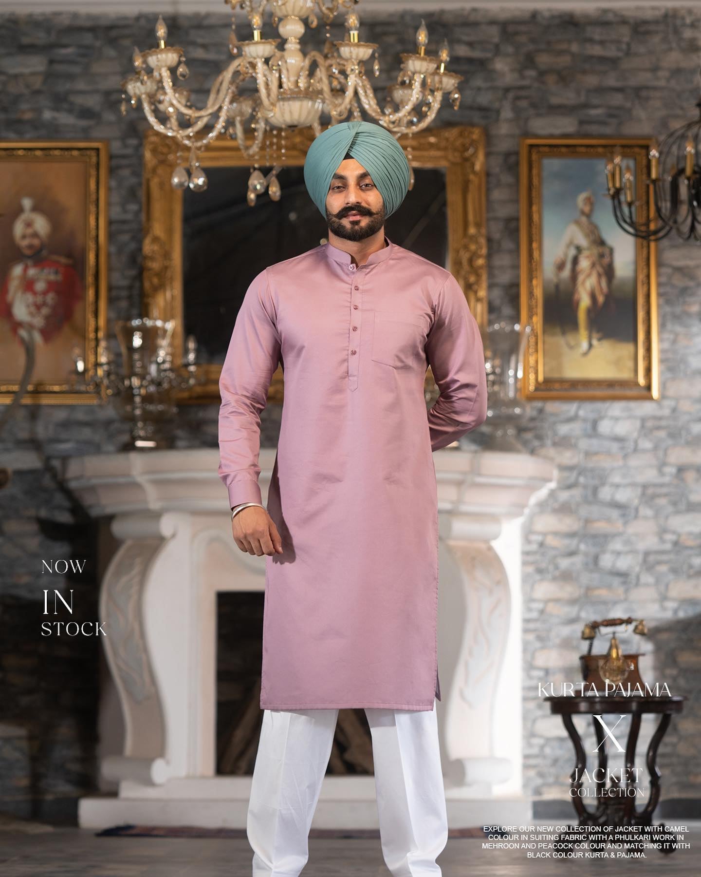 Onion Color Kurta & White Salwar – Premium Cotton Elegance