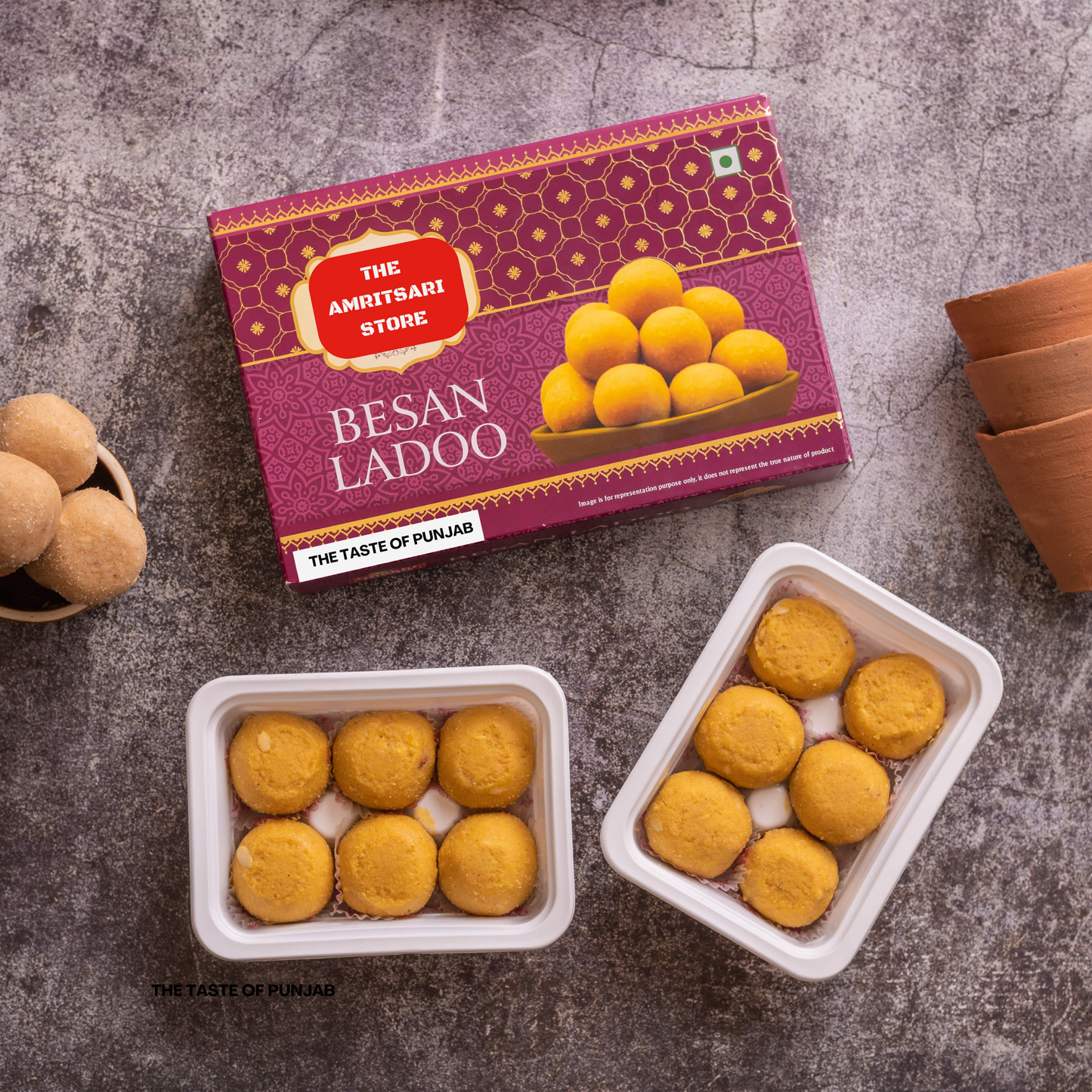 Besan Ladoo | Sweet, Nutty Treat from Punjab