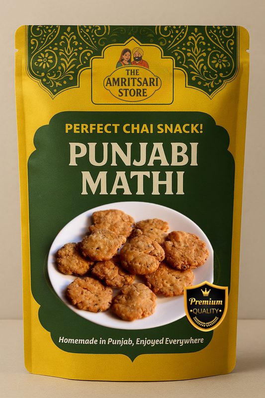 Punjabi Mathi – Traditional Homemade Punjabi Snack | Crispy, Flaky & Made in Punjab