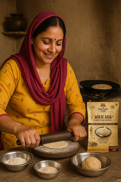Punjabi Kanak Aata - 100% Pure Wheat Flour