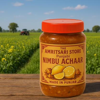 Punjabi Nimbu Achaar | Homemade Lemon Pickle | Traditional Taste of Punjab