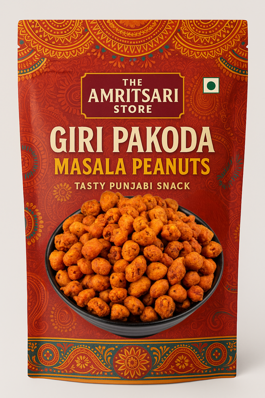 Giri Pakoda | Spicy Crunchy & Roasted Peanuts | Punjabi Snack