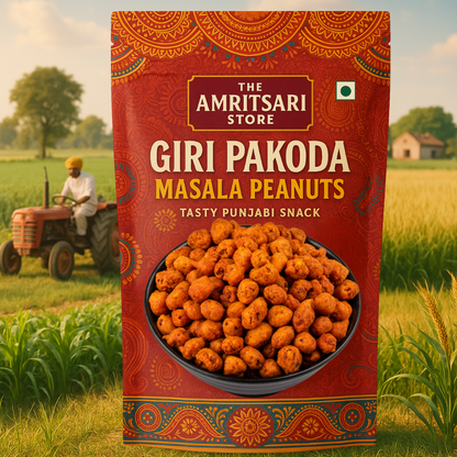 Giri Pakoda | Spicy Crunchy & Roasted Peanuts | Punjabi Snack